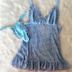 Victoria’s Secret Y2K Babydoll Set